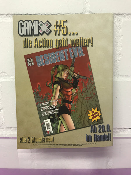 Resident Evil Comic Gami August 1999 Retro