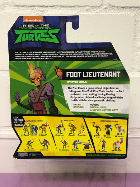 TMNT Figur Foot Leutnant Sealed NEU Ninja Turtles