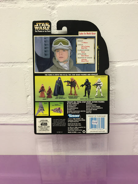 Star Wars Luke Skywalker in Hoth Gear Collection 1996 Vintage Kenner Retro