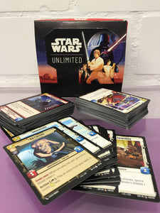 Star Wars Unlimited Card Konvolut Bulk Trading Cards (viele doppelte, eher fürs Playset)