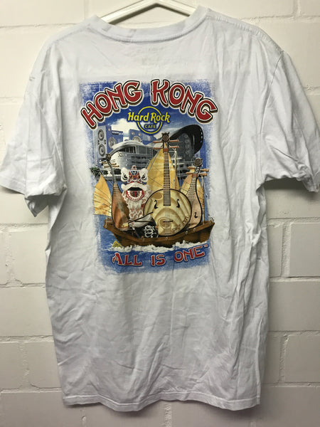 Tshirt Hard Rock Cafe Hongkong Retro