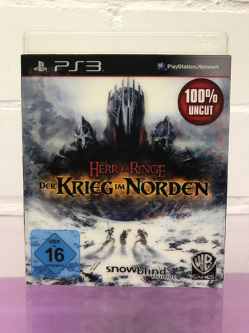 Herr der Ringe Krieg im Norden PS3 Playstation 3 Game (Wackelcover)