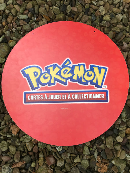 Pokémon Schild Werbung Plakat Banner (französisch)