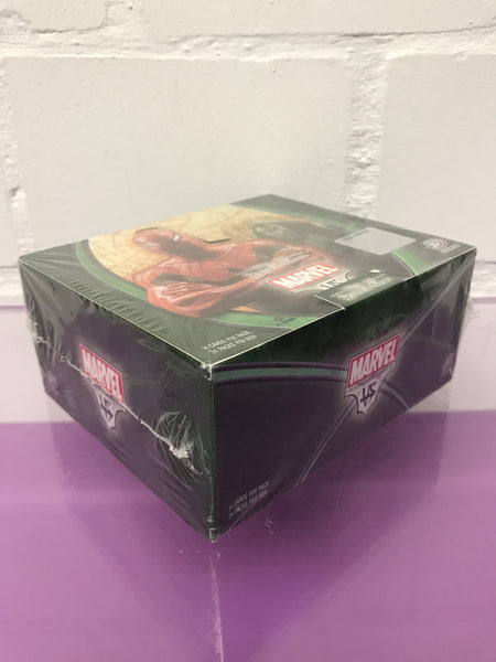 Marvel TCG Web of Spiderman Set VS Retro Display Booster Box SEALED