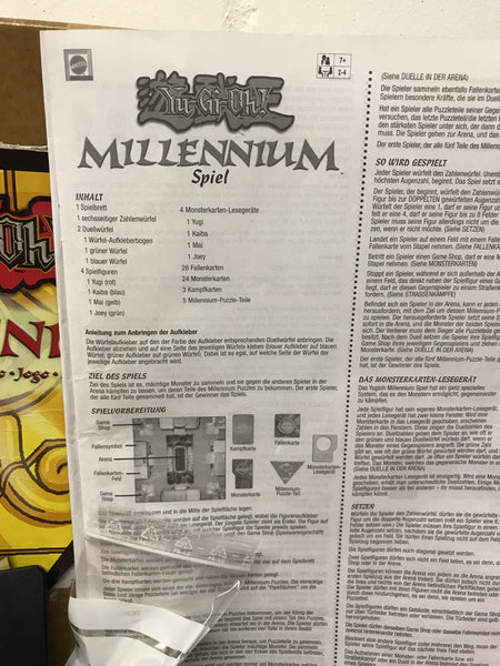 YugiOh Millenium Spiel Retro Vintage (ohne OVP)