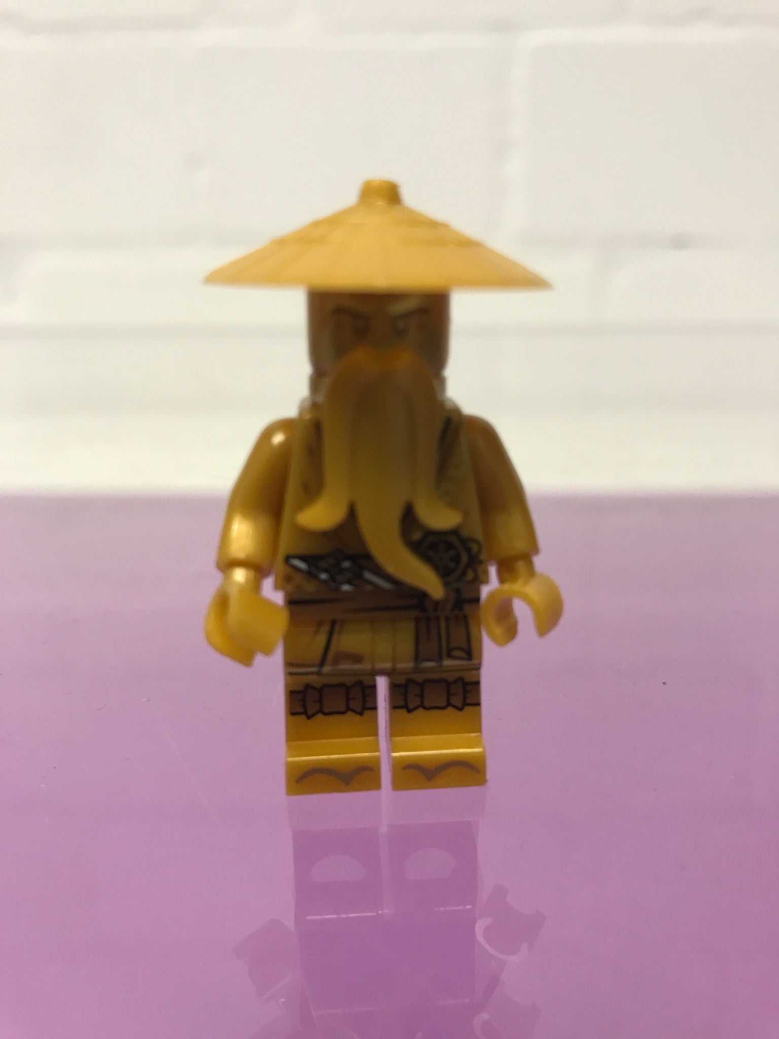 Lego Figur Sensei Wu Ninjago Gold Edition