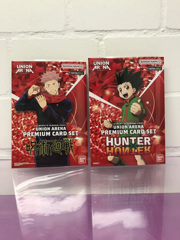 Union Arena Premium Card Set Hunter X Hunter / Jujutsu Kaisen