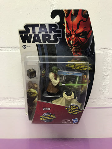 Star Wars Hasbro Movie Heroes Figur YODA Sealed