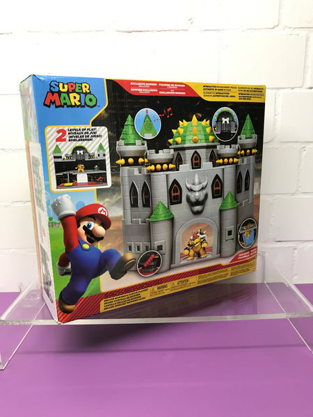 Super Mario Bowsers Castle Playset Deluxe mit Sound (interaktiv)