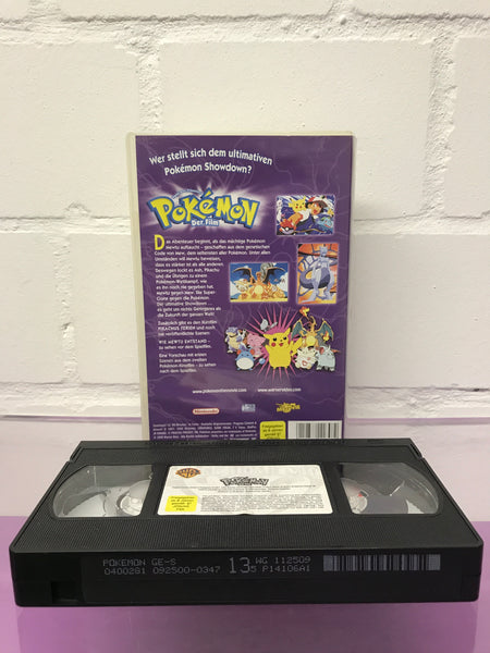 Pokémon Der Film 1997-1999 VHS Kasette