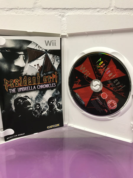 Resident Evil The Umbrella Chronicles, WII Nintendo PAL, Spiel Game, USK 18