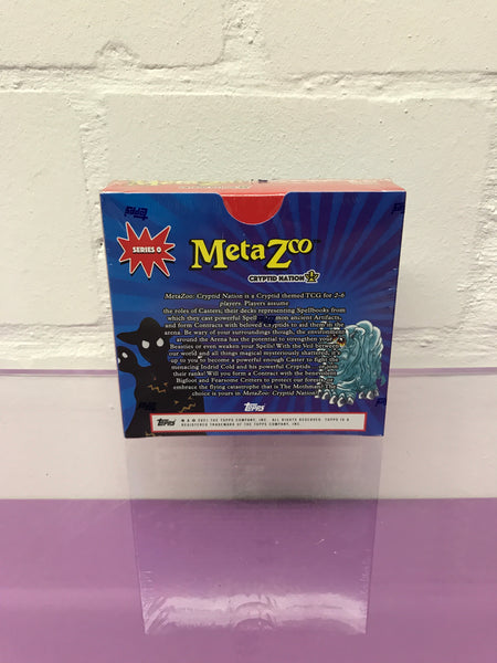 Meta Zoo Series 0 Cryptid Nation Topps Set limited Edition Booster Box