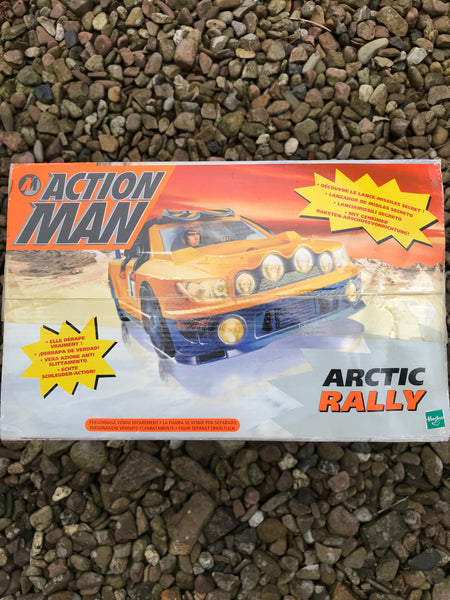 Action Man Car Arctic Ralley Retro Fahrzeug Car (Beschreibung)