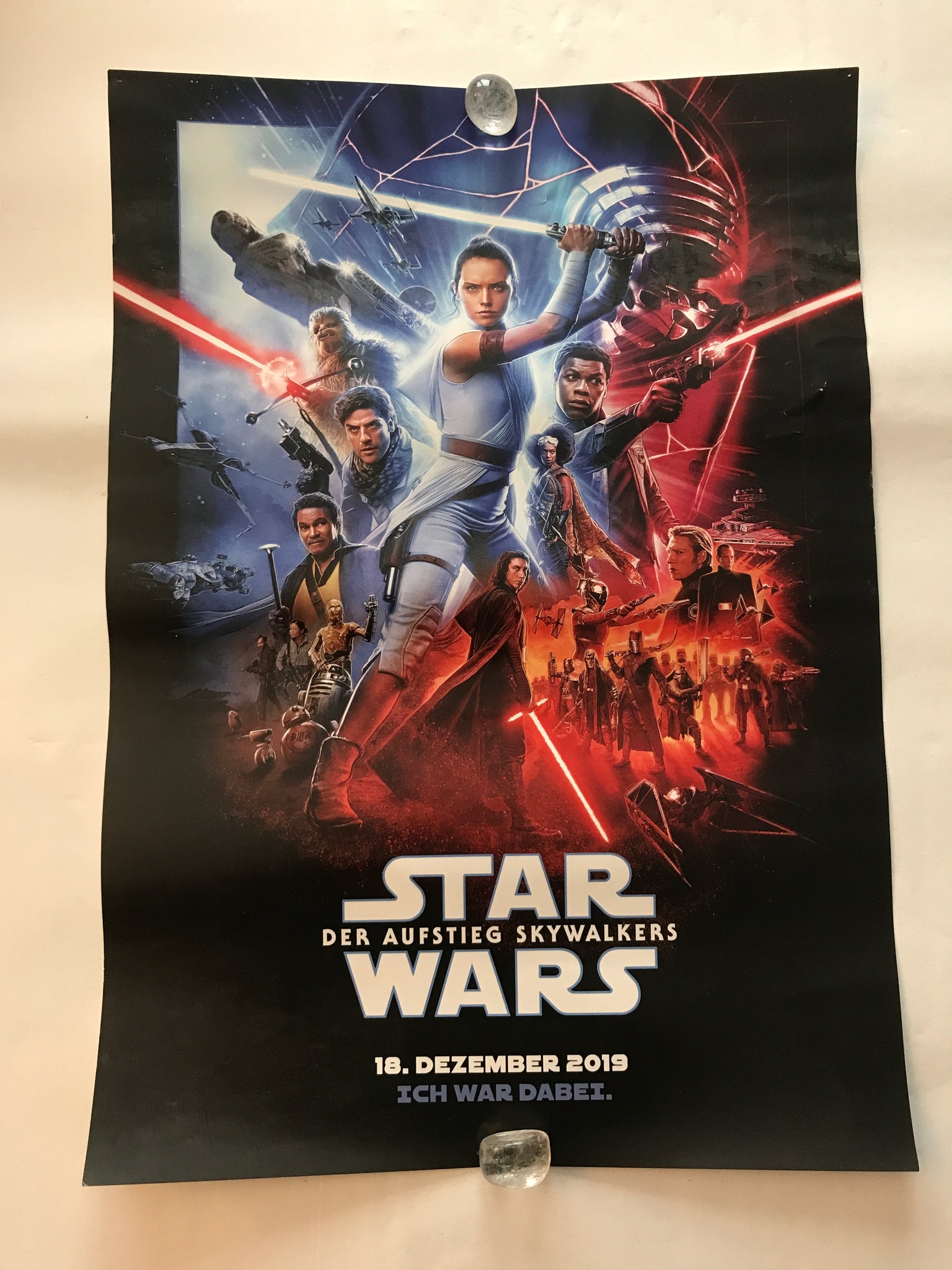 Star Wars Kino Poster Der Aufstieg Skywalkers 30*42cm