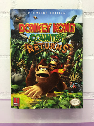 Donkey Kong Country Returns Lösungs Buch (Beschreibung lesen)