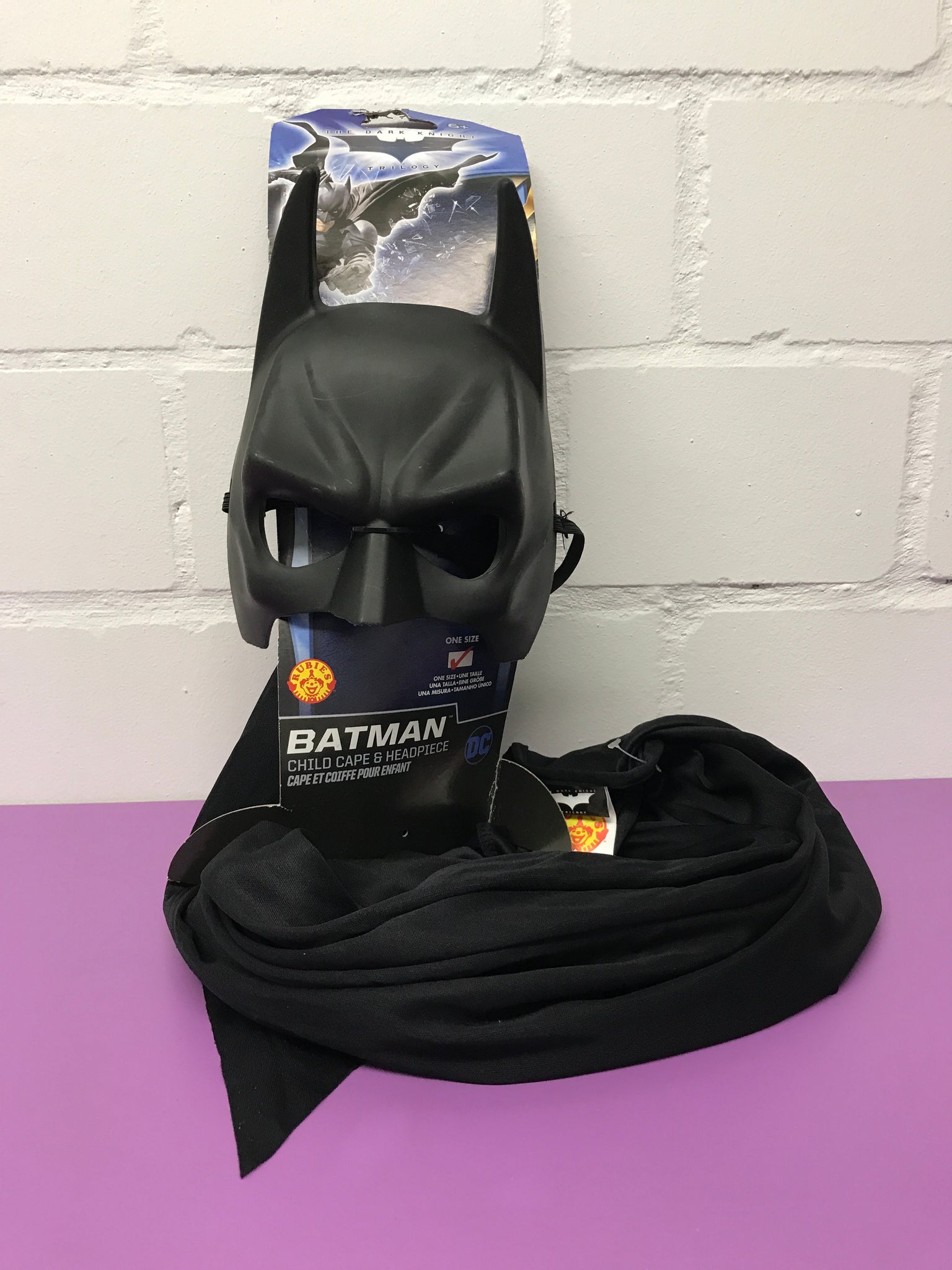 Batman Dark Knight Child Cape + Headpiece