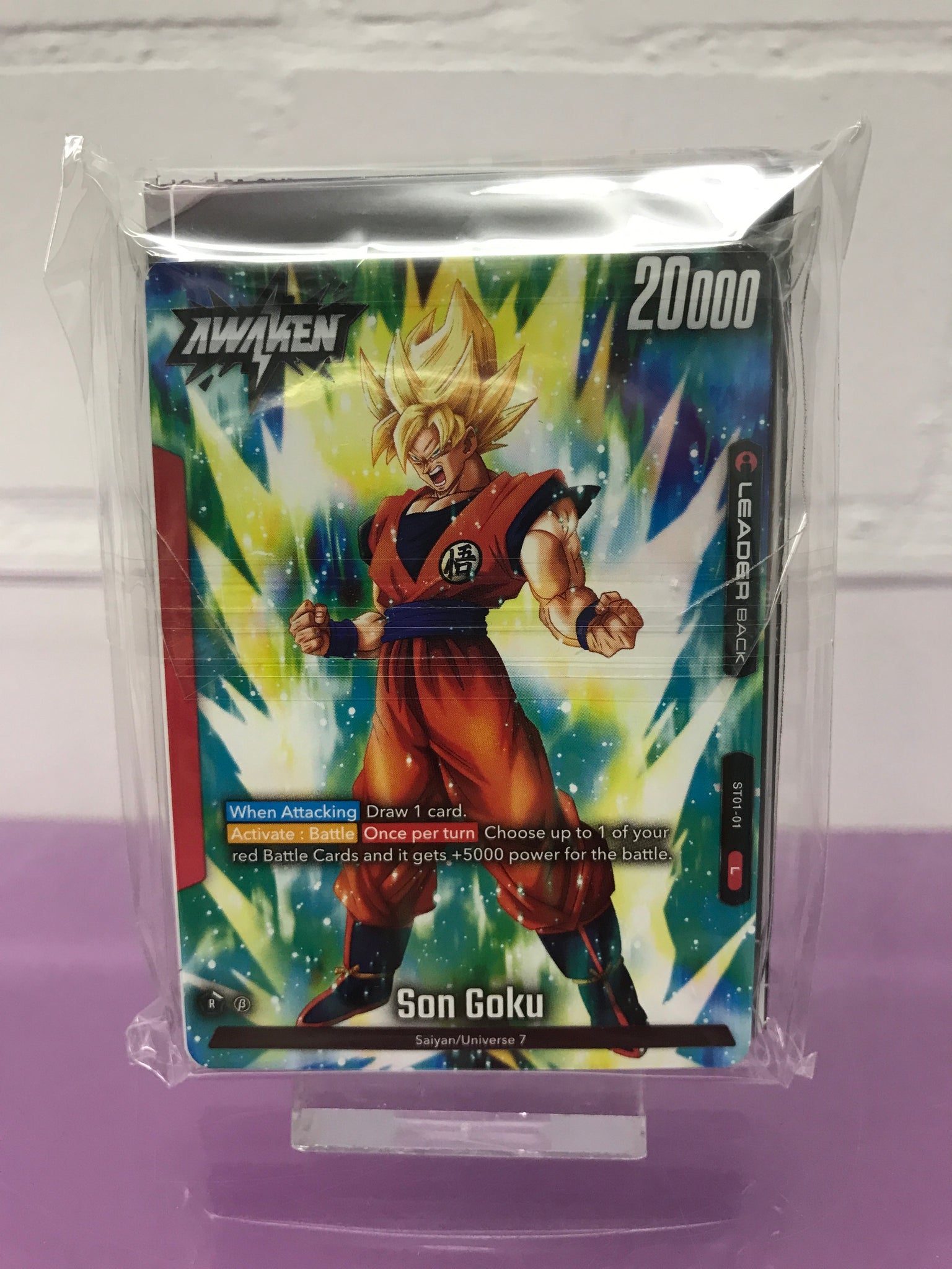 Son Goku Trial Starter Set Dragon Ball Fusion Worlds