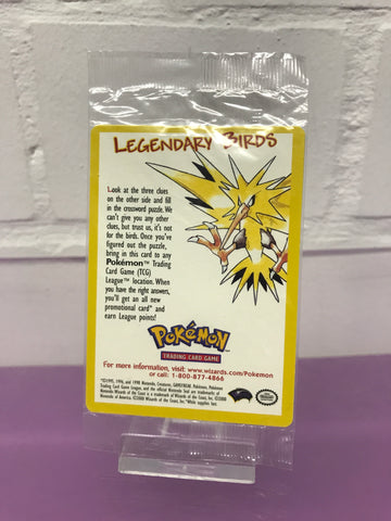 Pokémon Legendary Birds Promo Karte Vintage (sealed)