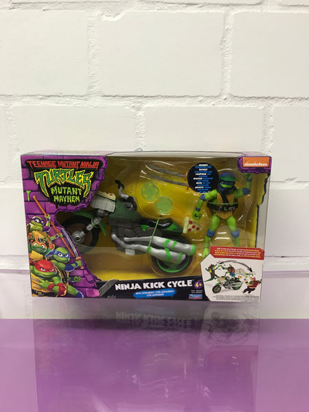 Teenage Mutant Ninja Turtles Mutant Mayhem Ninja Kick Cycle Bike Leonardo