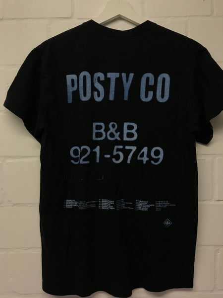 Posty Co B&B 921-5749 Post Malone Tour Shirt M