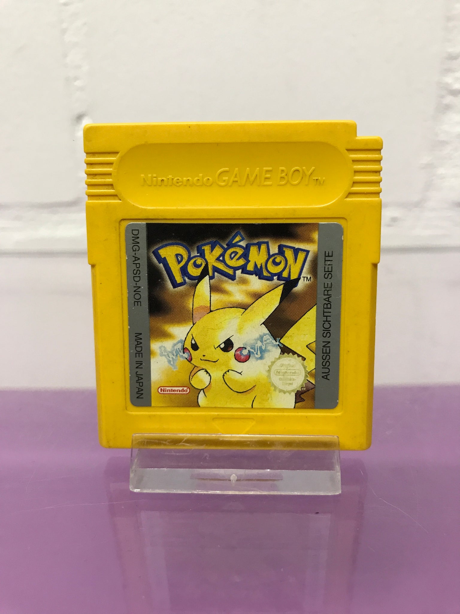 Pokémon Gelb Nintendo Game Boy Modul Retro