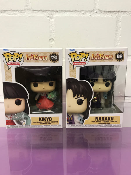 Funko POP Figur Set Kikyo + Naraku 1298/ 1299 Inuyasha Anime