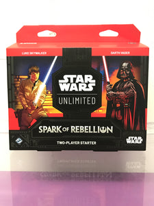 Star Wars Unlimited Spark of Rebellion Starter Deck Set (englisch)