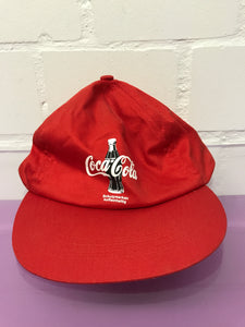 Coca Cola Cappy One Size Fits all Snapback Retro