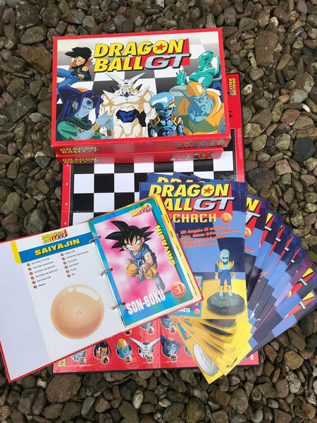 Dragon Ball GT Schach Dagostini Set plus 12 Hefte GT Schach Magazine