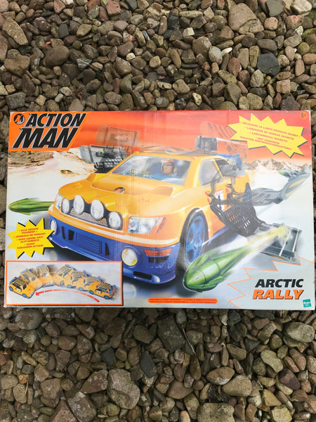 Action Man Car Arctic Ralley Retro Fahrzeug Car (Beschreibung)