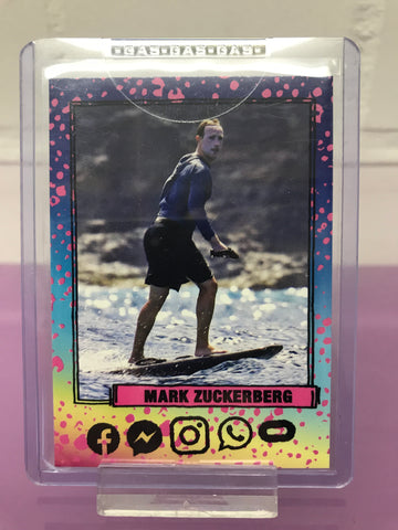 Marc Zuckerberg G.A.S Hawaii Limited Edition Trading Card Sealed USA