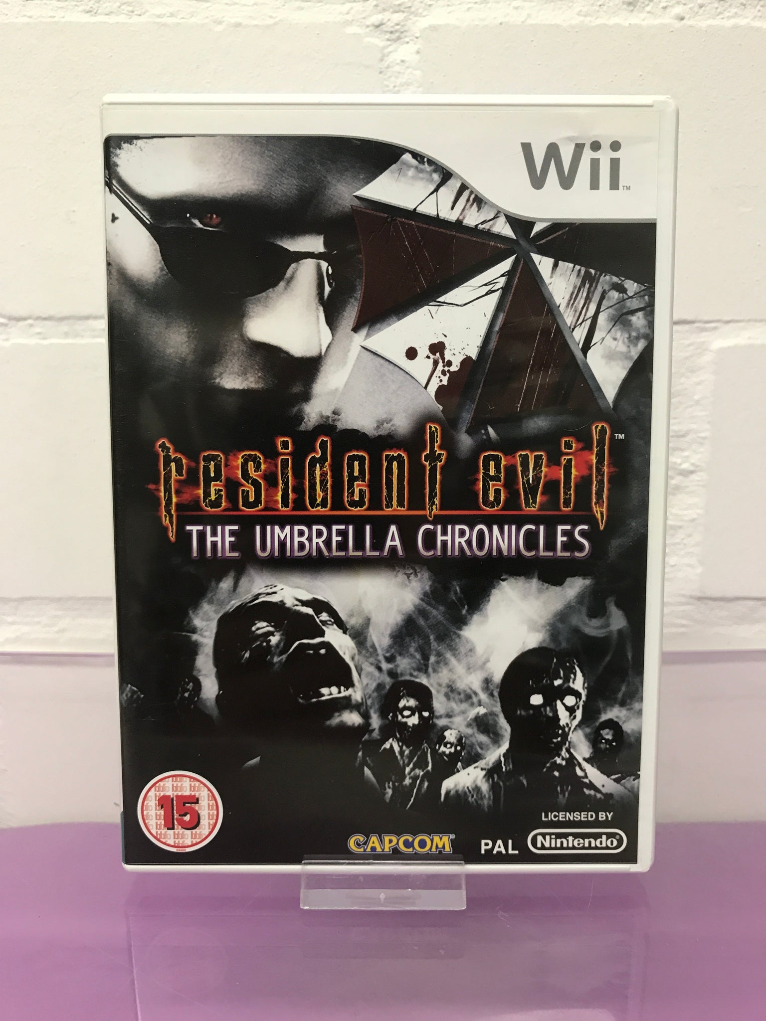 Resident Evil The Umbrella Chronicles, WII Nintendo PAL, Spiel Game, USK 18