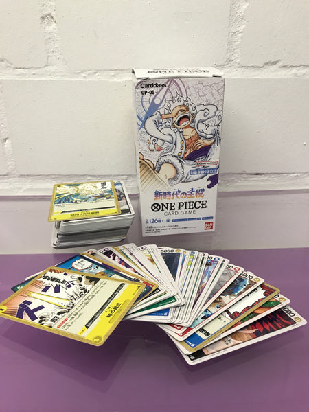 One Piece TCG Cards Japanisch Konvolut 126stk