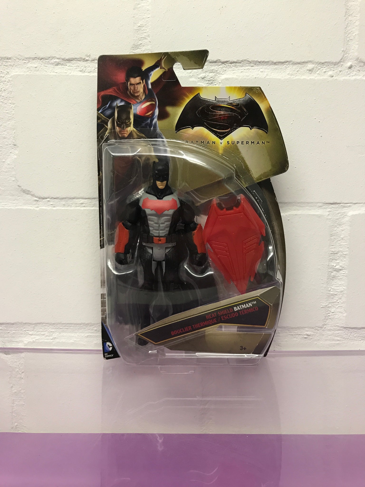 Batman vs Superman Heat Shield Batman 2015 Action Figur (getackert)