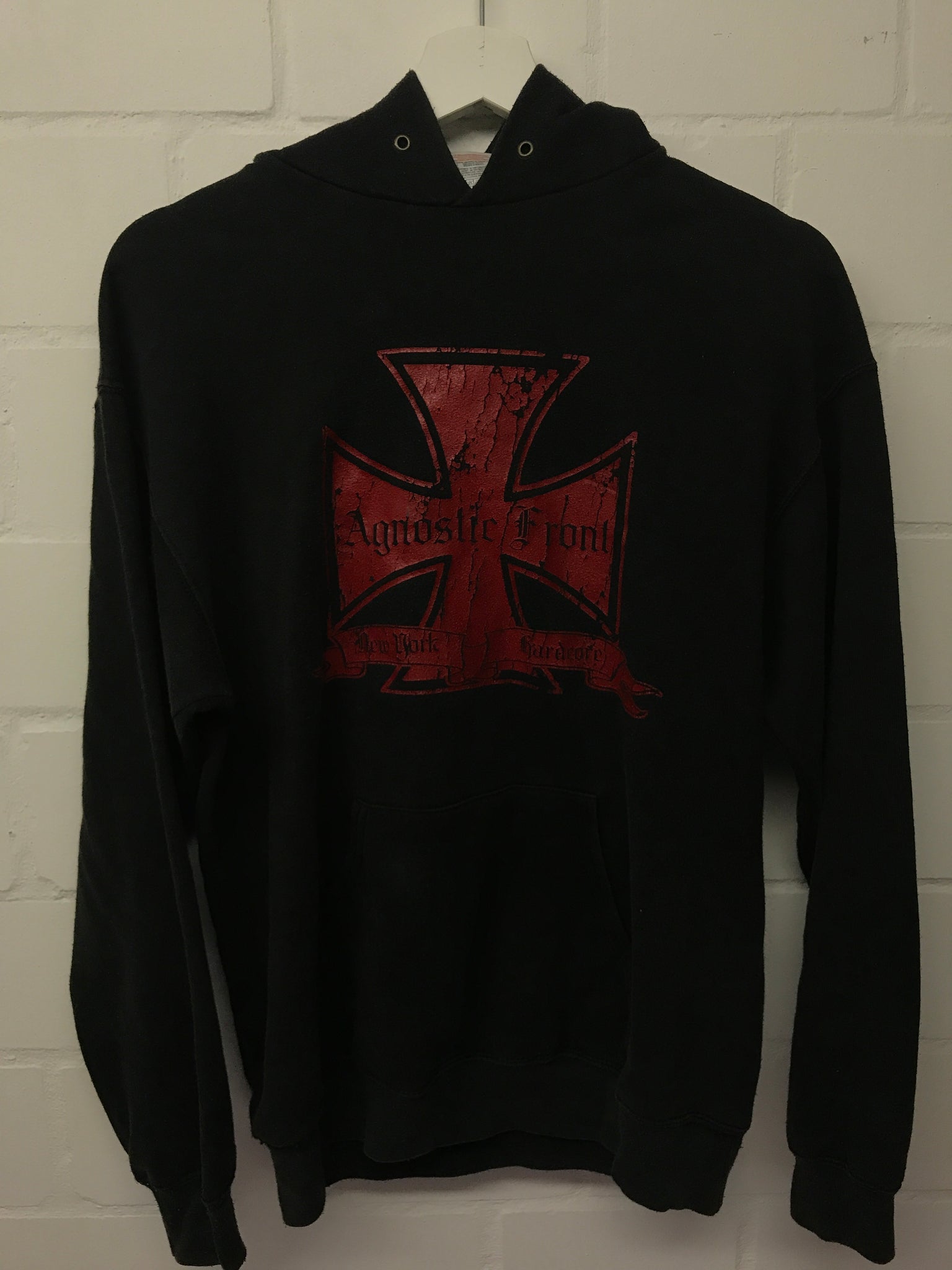 Hoodie Agnostic Front New York Hardcore M Sweater