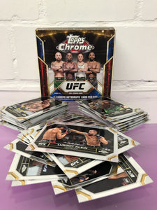 UFC Topps Chrome TCG Konvolut 52 stk