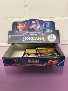 Disney Lorcana Ursulas Rückkehr Bulk TCG Konvolut circa 110 stk