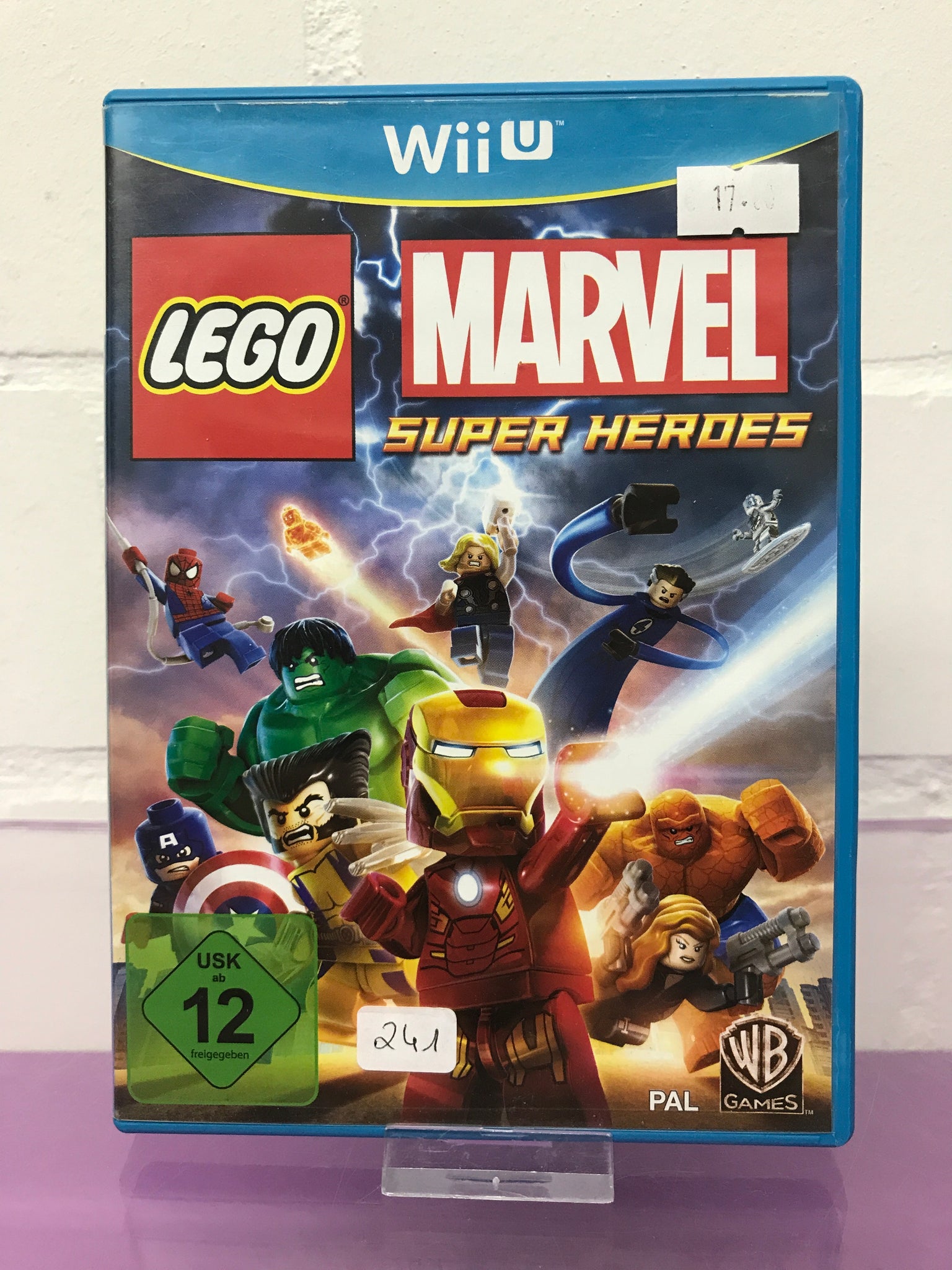 Lego Marvel Super Heroes Wii Game Nintendo