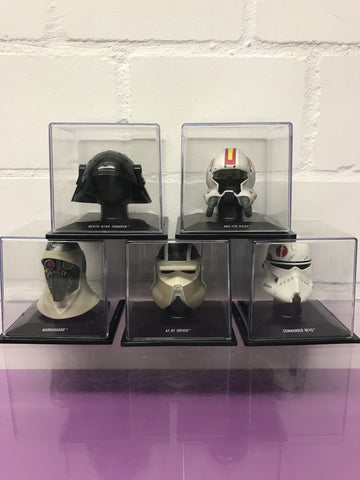 Star Wars Helme Set 5stk DeAgostini Sammler