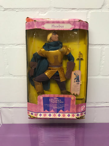 Disney Glöckner von Notre Dame Hunchback of Notre Dame Phoebus Retro Vintage (beschädigt)