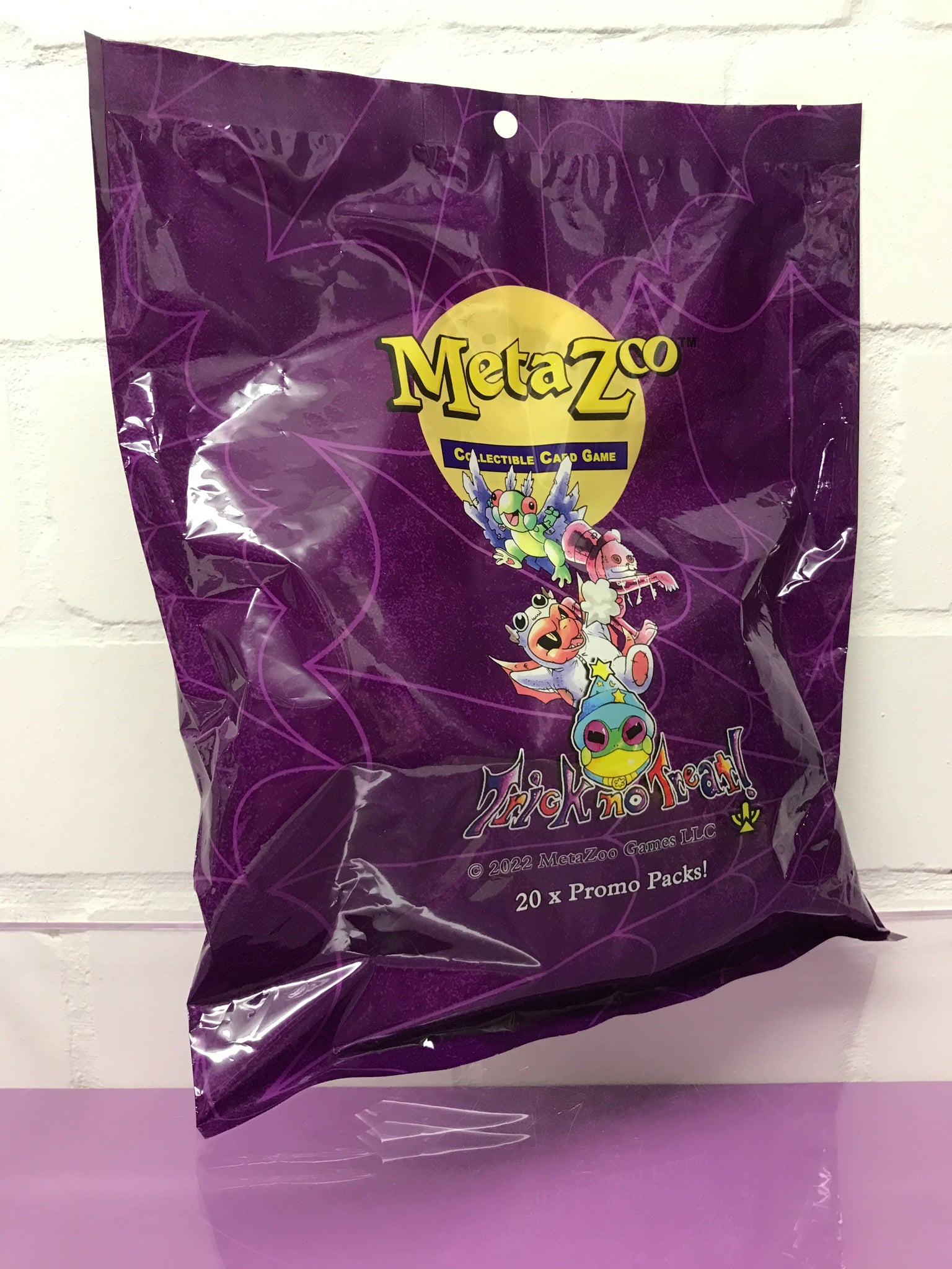 Metazoo TCG Trick or Treat Maske Special Edition, 20 x Promo Booster Rar Neu