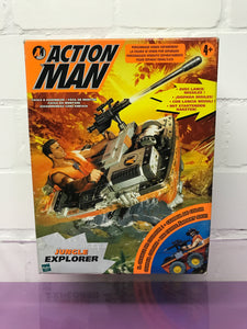 Action Man Car Jungle Explorer Hasbro Retro Vintage OVP