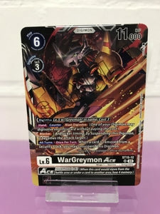 Digimon Wargreymon Sample Deck Themendeck TCG Card Set