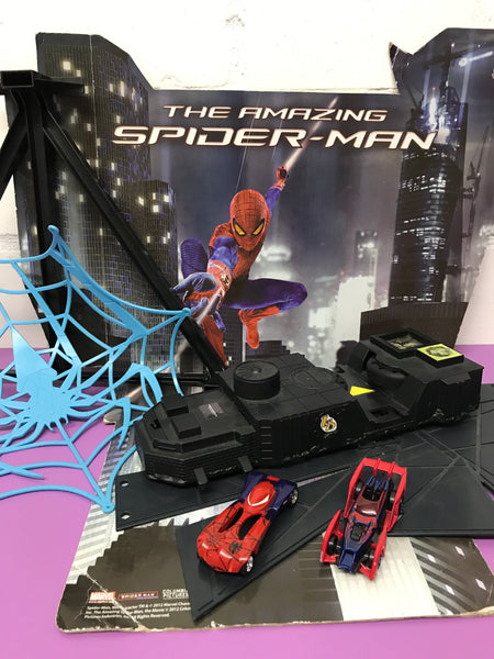 The Amazing Spiderman Race Game Bahn Retro Rennbahn