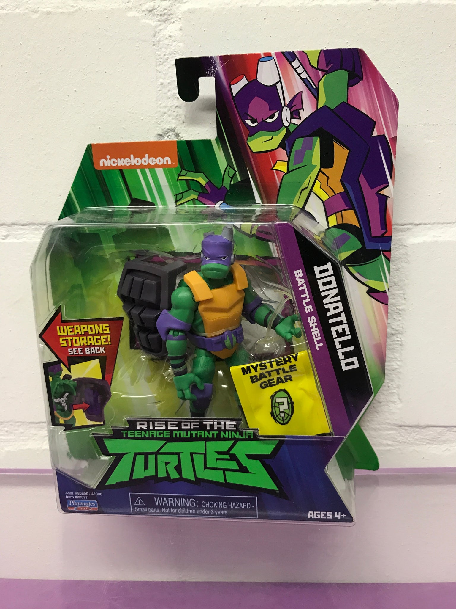 Rise of the Teenage Mutant Ninja Turtles Donatello Battle Shell (sehr selten)