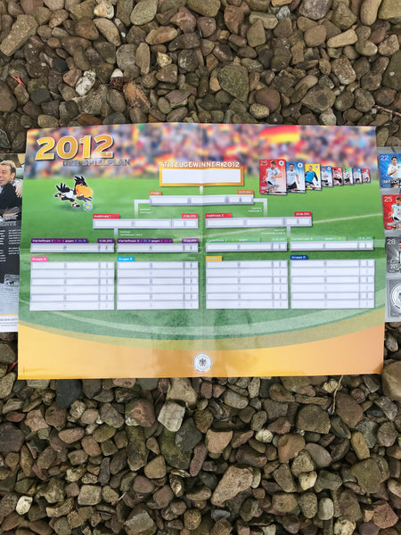 DFB Sammelalbum 2012 + Spielplan