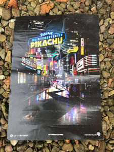 Pokémon Poster Detektiv Pikachu Filmposter Plakat Tcg Rückseite