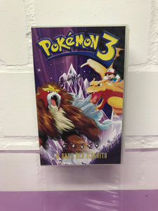 Pokémon 3 Film Im Bann der Icognito VHS 1997-2001 Kasette