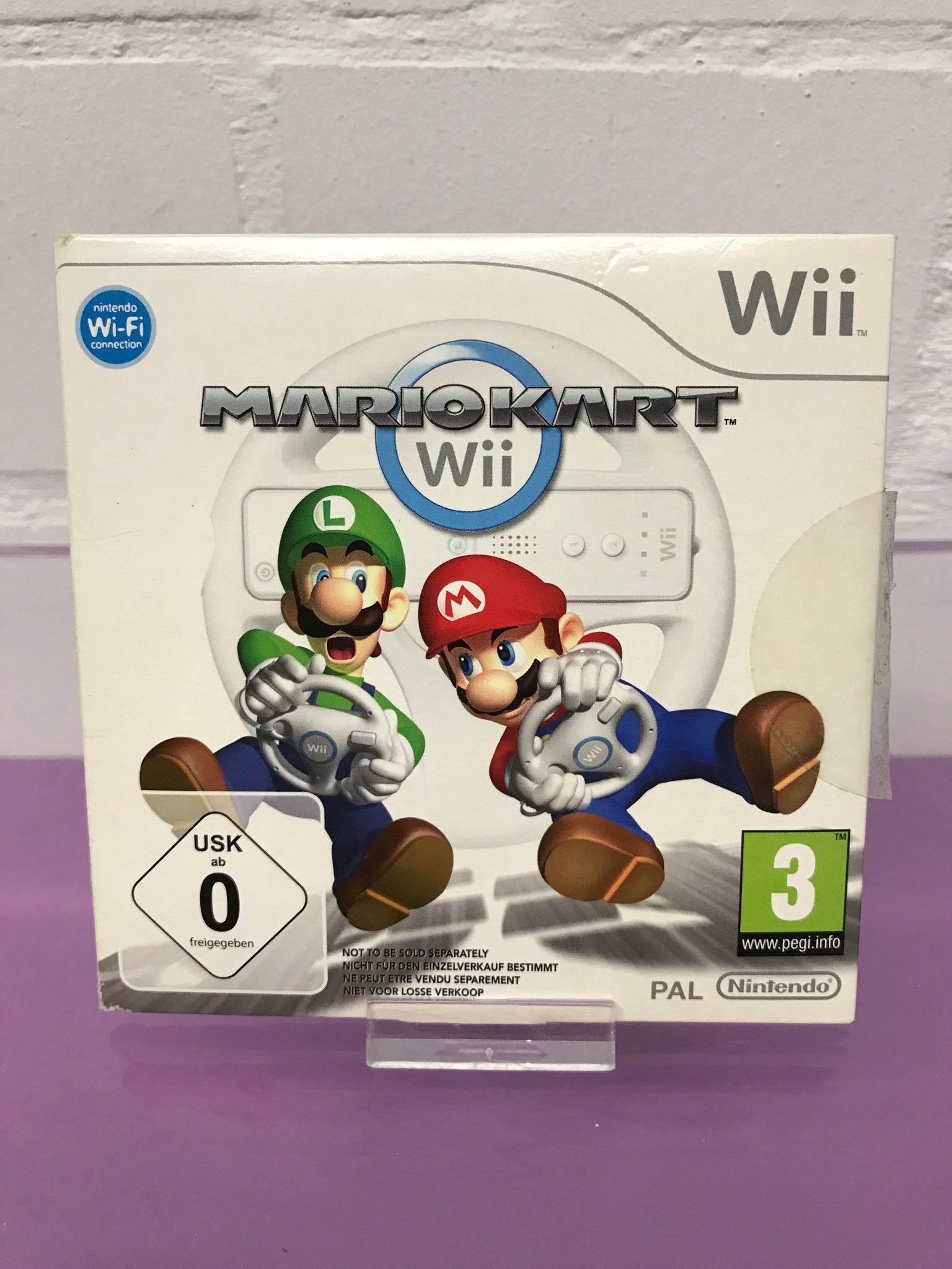 Mario Kart Wii Game Spiel Pappschuber Variante (gebraucht)