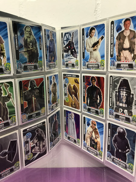 Star Wars Sammelmappe Topps Force Attax unsortiert